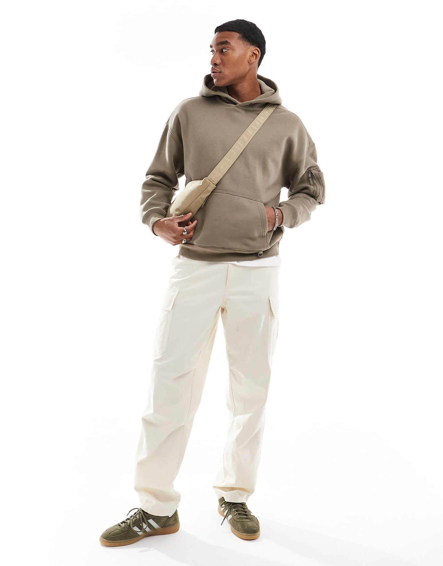 Utility Boxy Hoodie