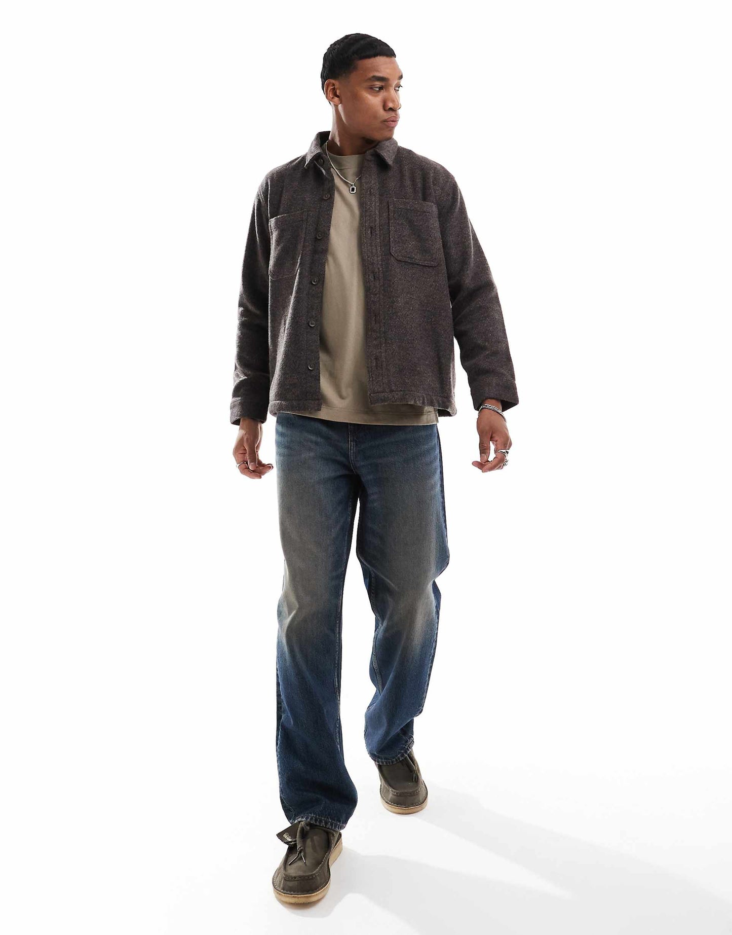 Brushed Overshirt