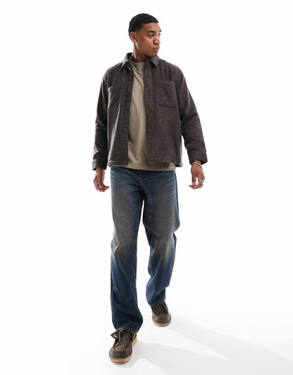 Brushed Overshirt