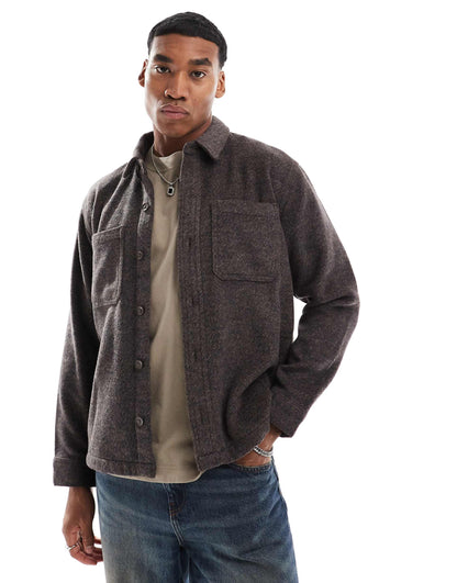 Brushed Overshirt