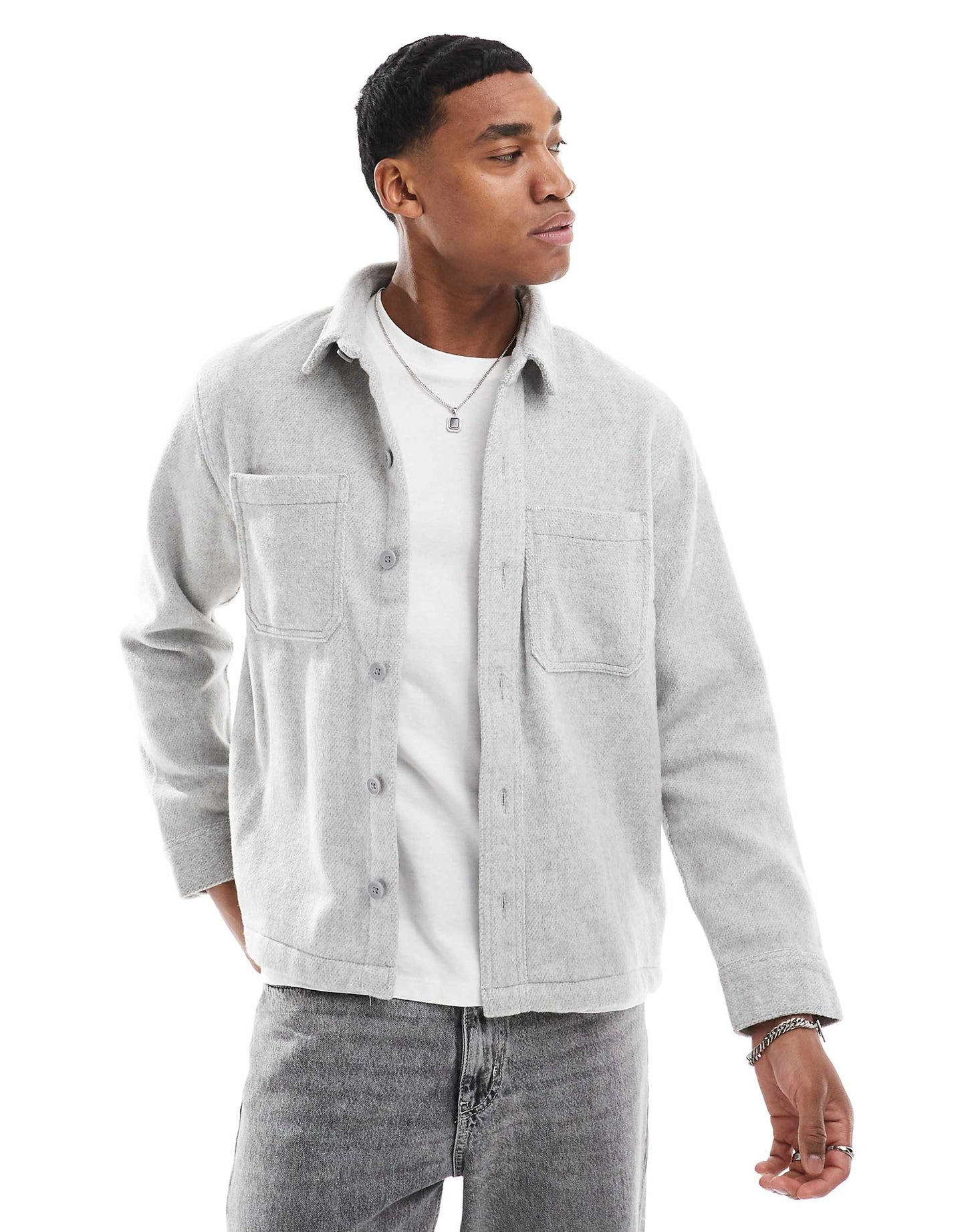 Brushed Overshirt