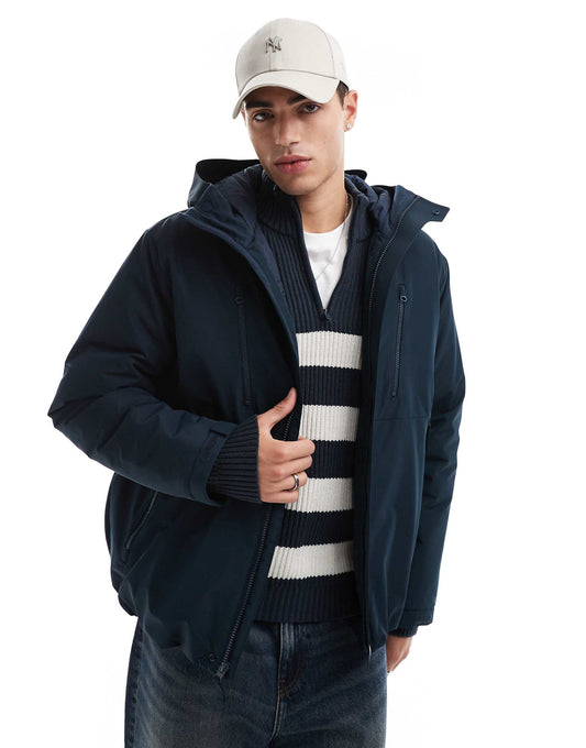 Insulated Zip Detail Jacket