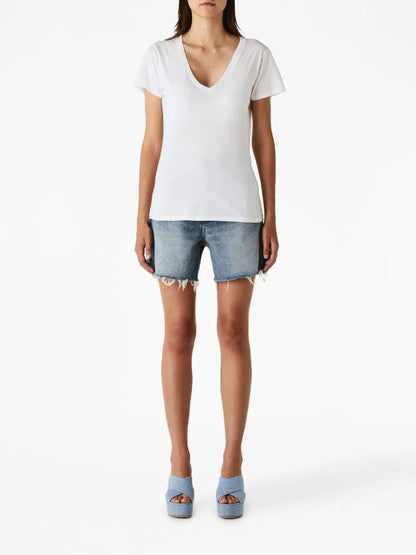 V-Neck Cotton T-Shirt