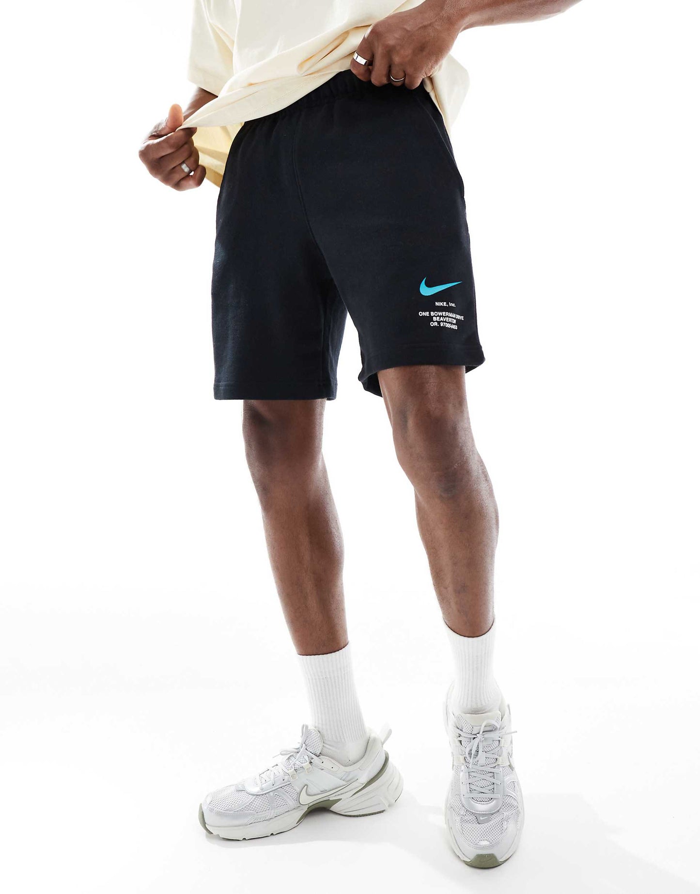 Swoosh Graphic Shorts