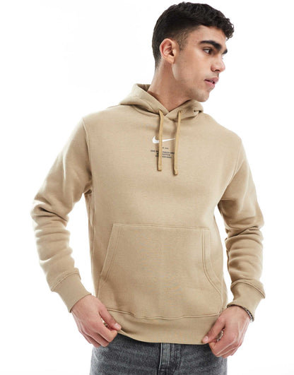 Club Swoosh Graphic Backprint Hoodie
