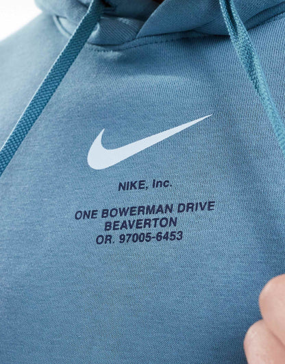Club Swoosh Graphic Backprint Hoodie