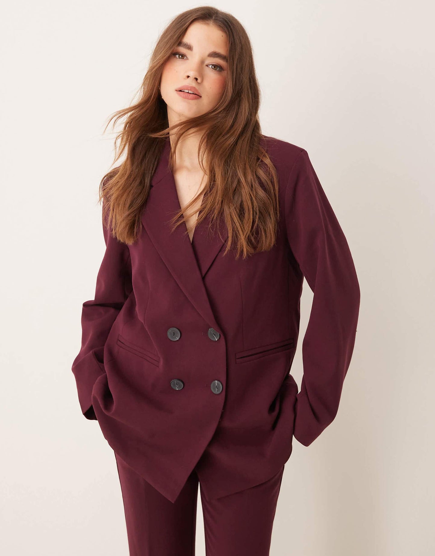 Tailored Double Breasted Blazer Co-Ord