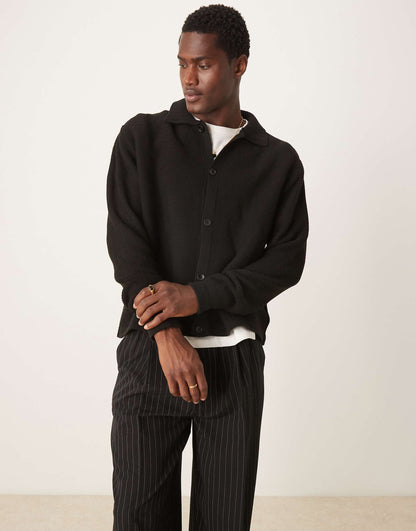 Oversized Knitted Cardigan