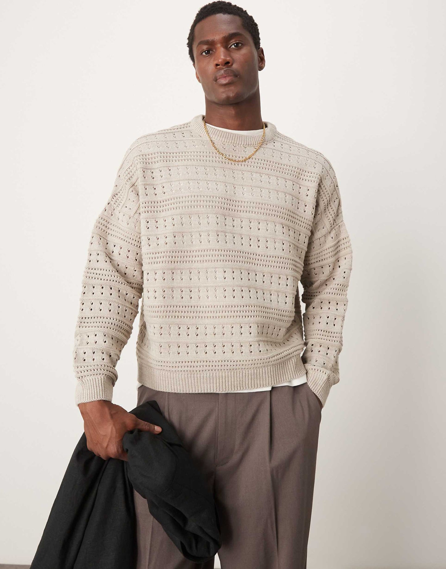 Knitted Extreme Oversized Slouchy Jumper