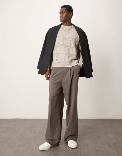 Knitted Extreme Oversized Slouchy Jumper