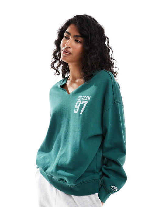 Motif Crewneck Sweatshirt