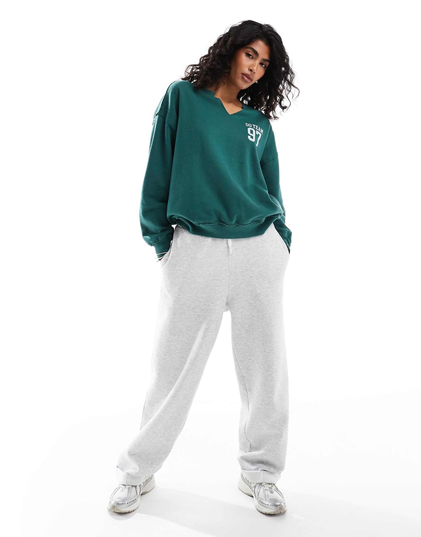 Motif Crewneck Sweatshirt