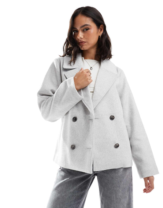 Wool Blend Classic Jacket