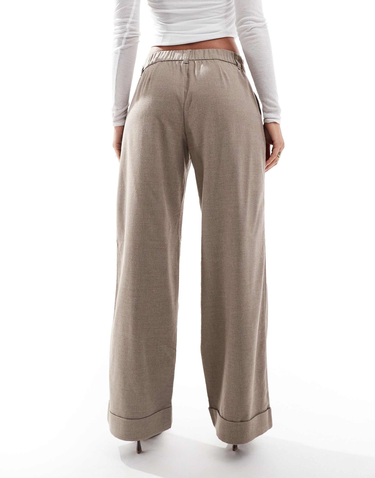 Tailored Wide Leg Trouser