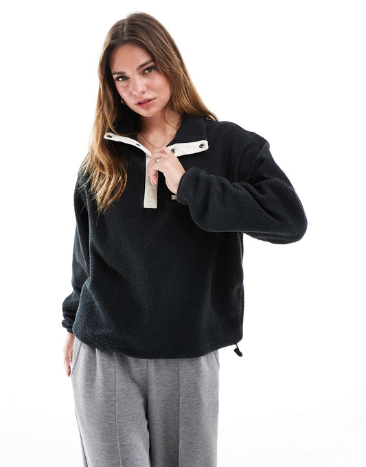Helvetia Ii Cropped Half Snap Fleece