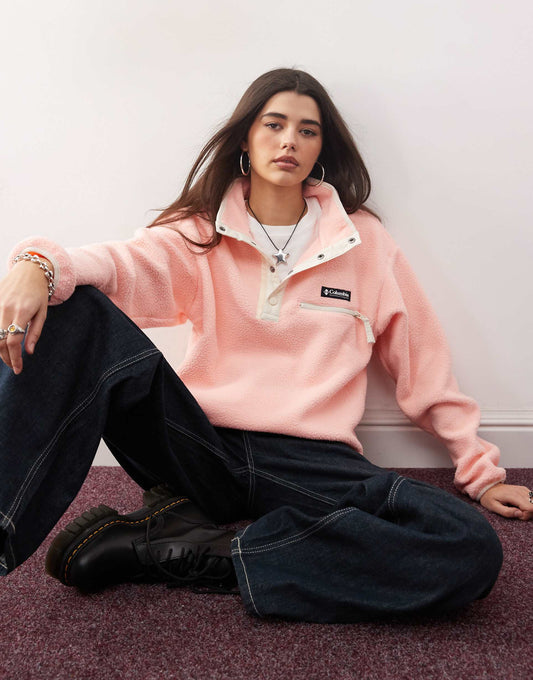 Helvetia Ii Cropped Half Snap Fleece