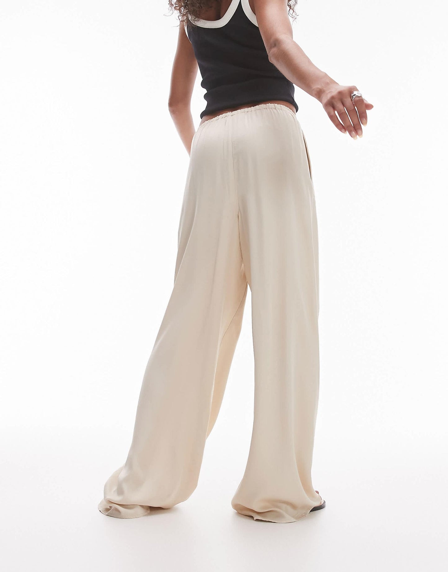 Satin Drawcord Trouser