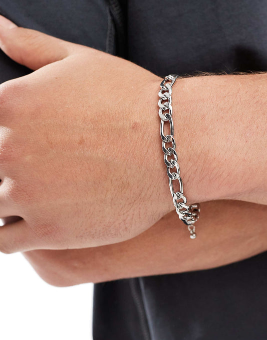 Statement Figaro Chain Bracelet