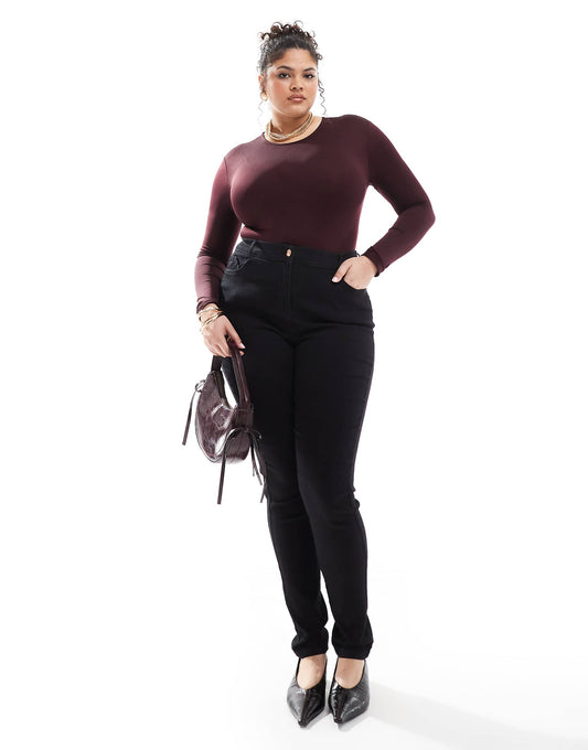 High Waisted Skinny Jeans