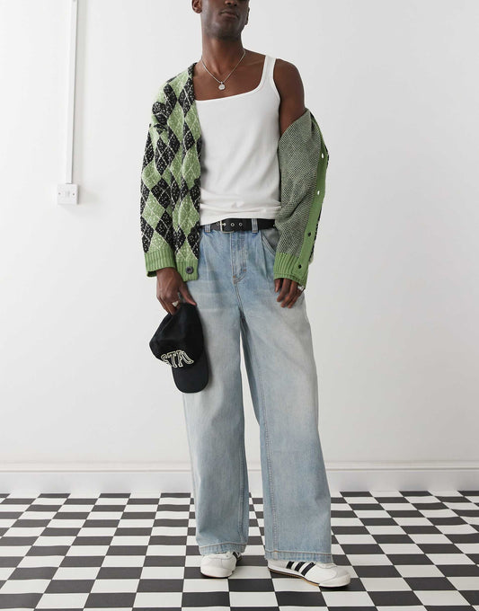 Outcast Wide Baggy Fit Trousers