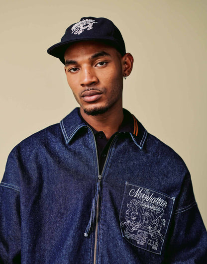 Harrington Jacket Co-Ord With Embroidery Detail
