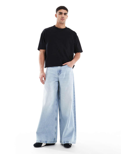 Super Wide Leg Jeans