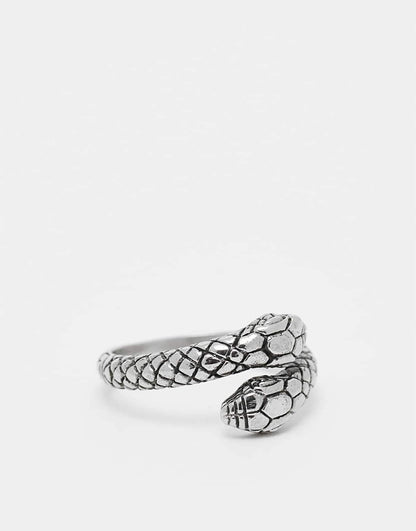 Waterproof Stainless Steel Snake Ring