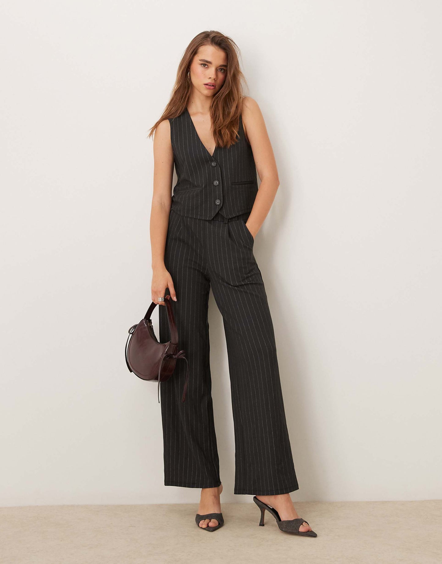 Wide Leg Trousers Co-Ord