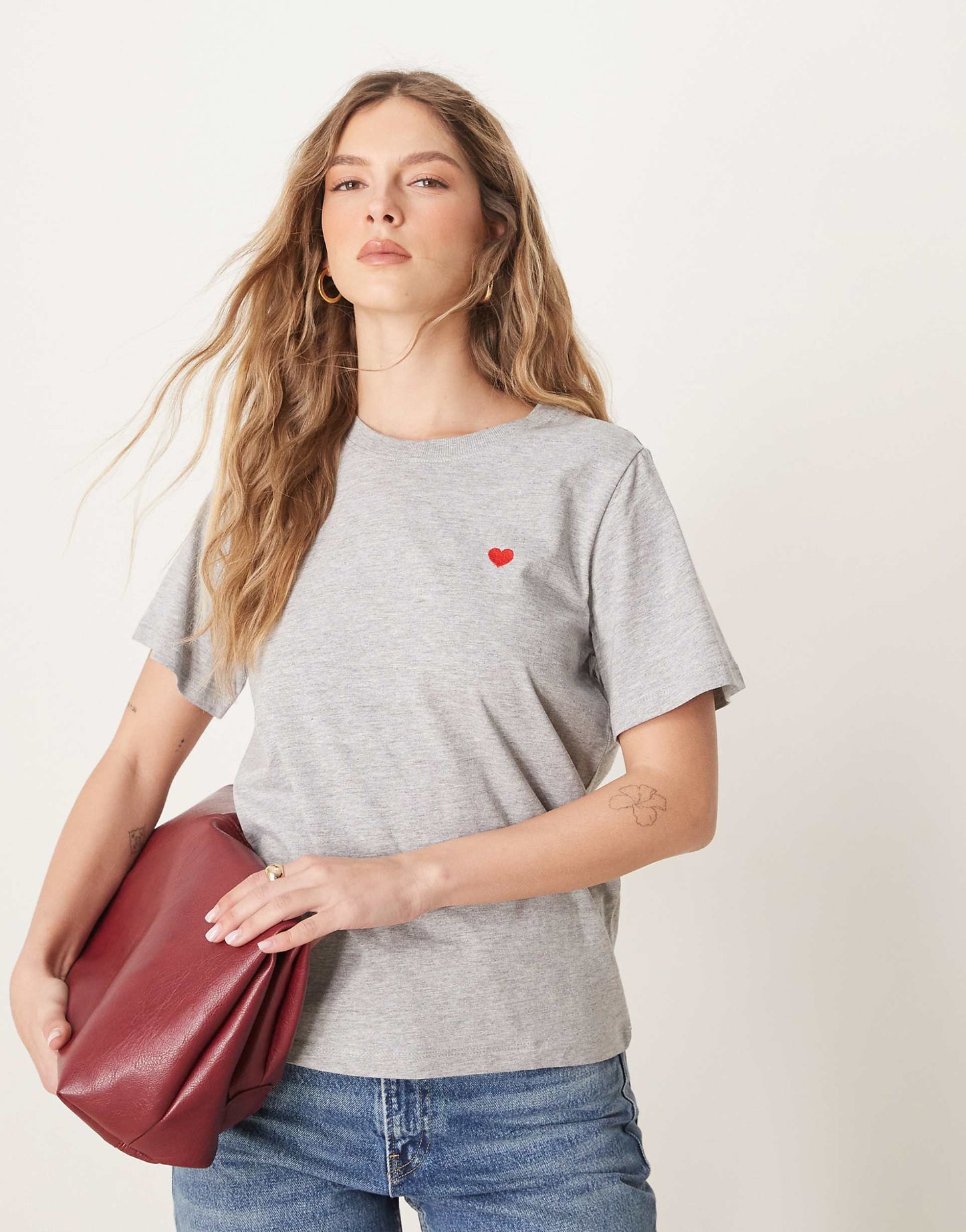 Heart Print T-Shirt