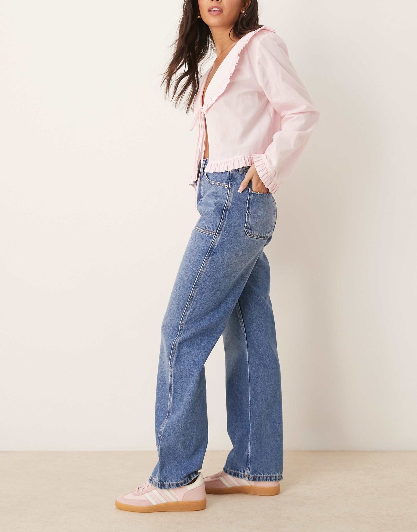 High Waist Wide Leg Jeans