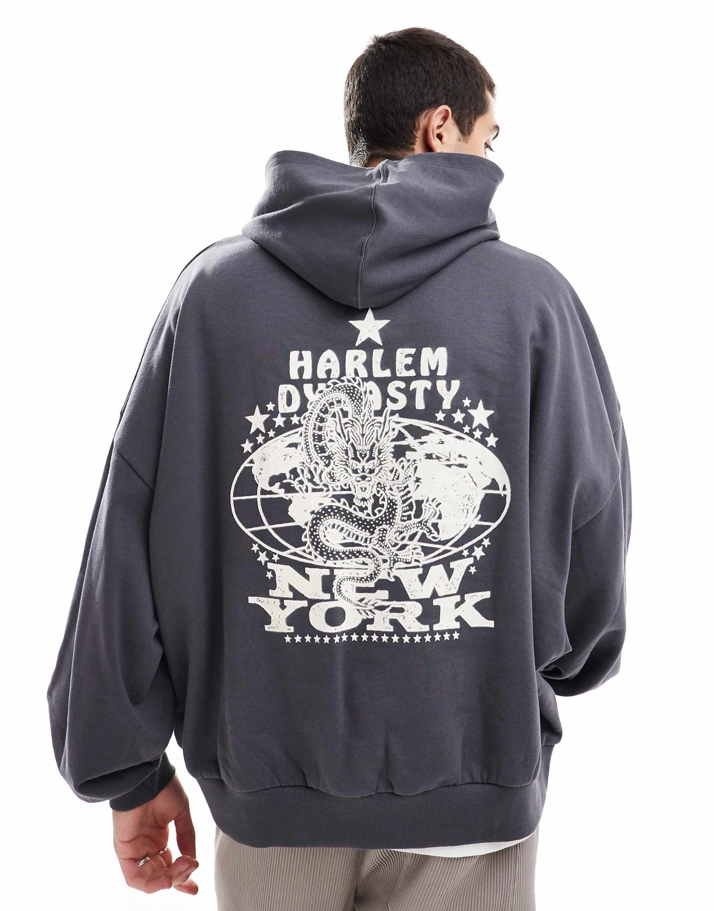 Extreme Oversized Hoodie With Back Print