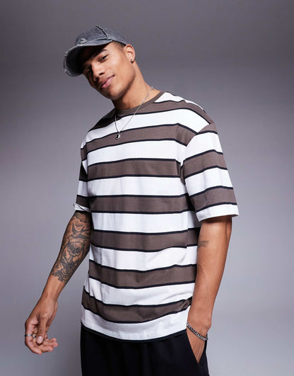 Oversized Stripe T-Shirt