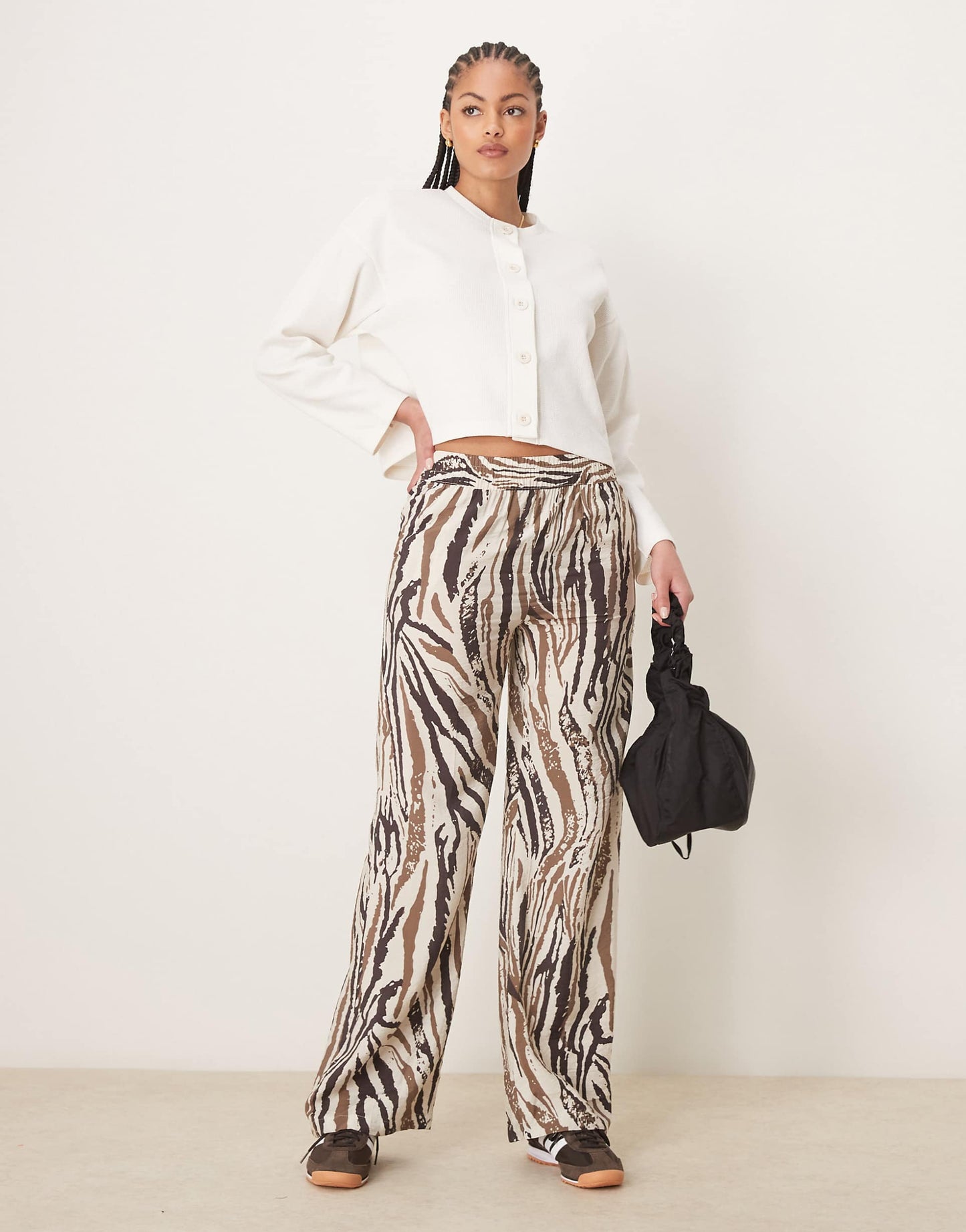 Tall Wide Leg Trousers