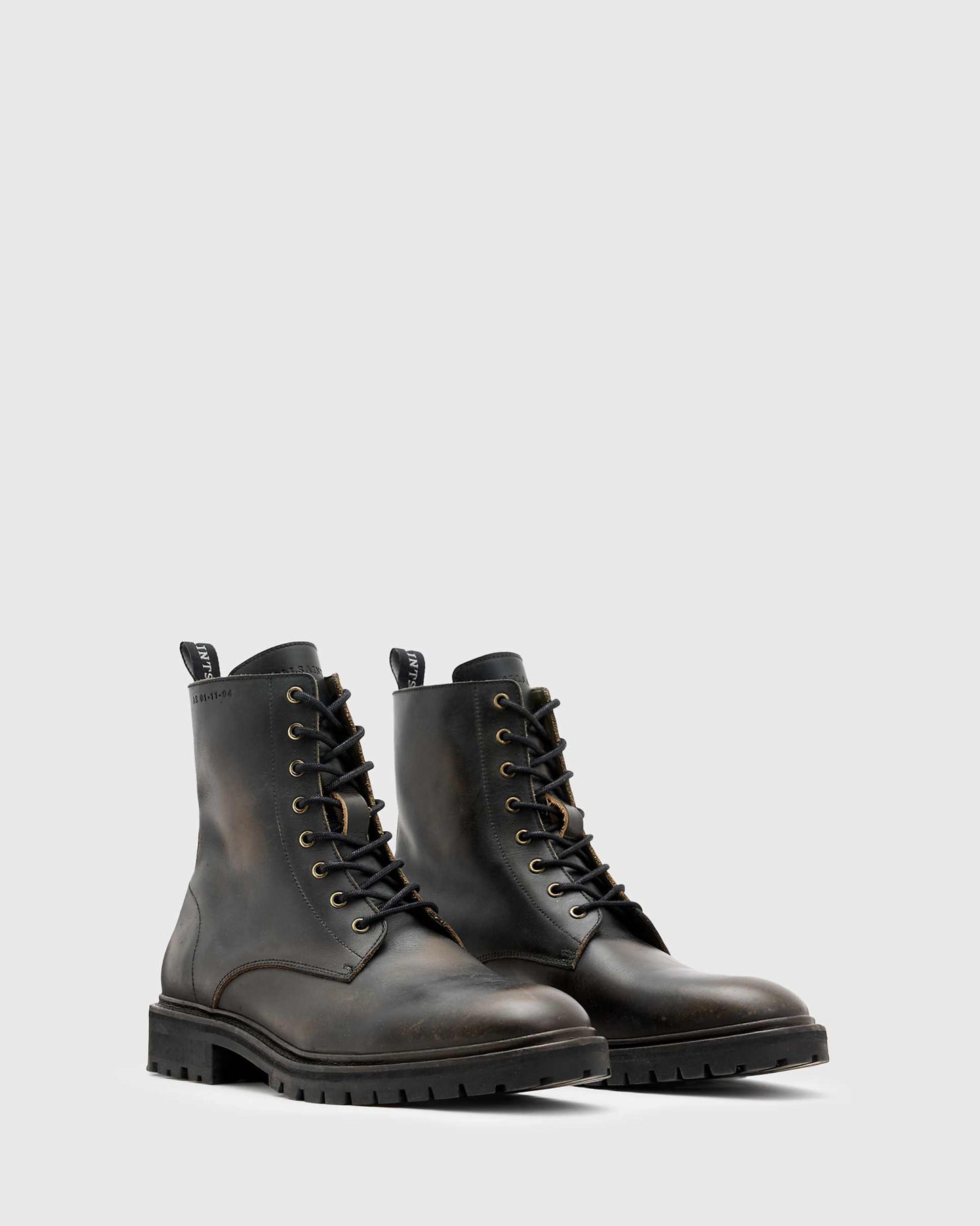 Tobias Leather Lace Up Boots