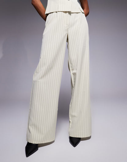 Exclusive Tailored Flared Trousers Co-Ord