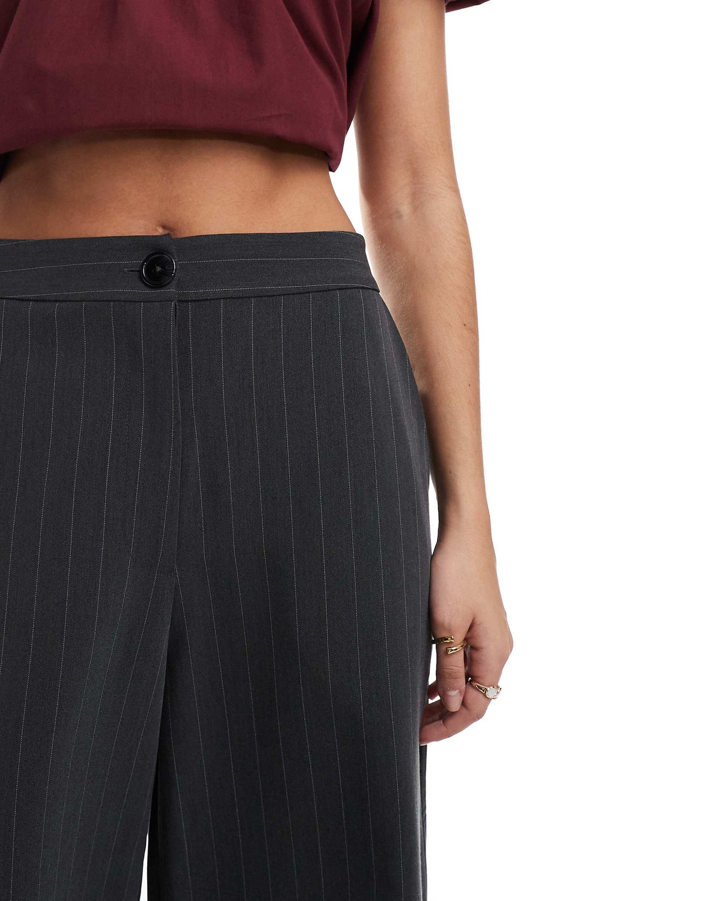 Tailored Relaxed Straight Leg Trousers