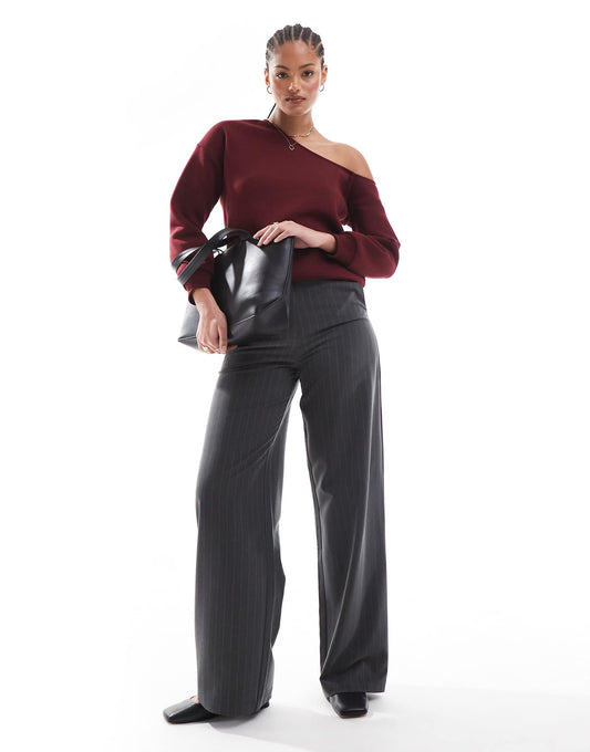 Tall Tailored Relaxed Straight Leg Trousers