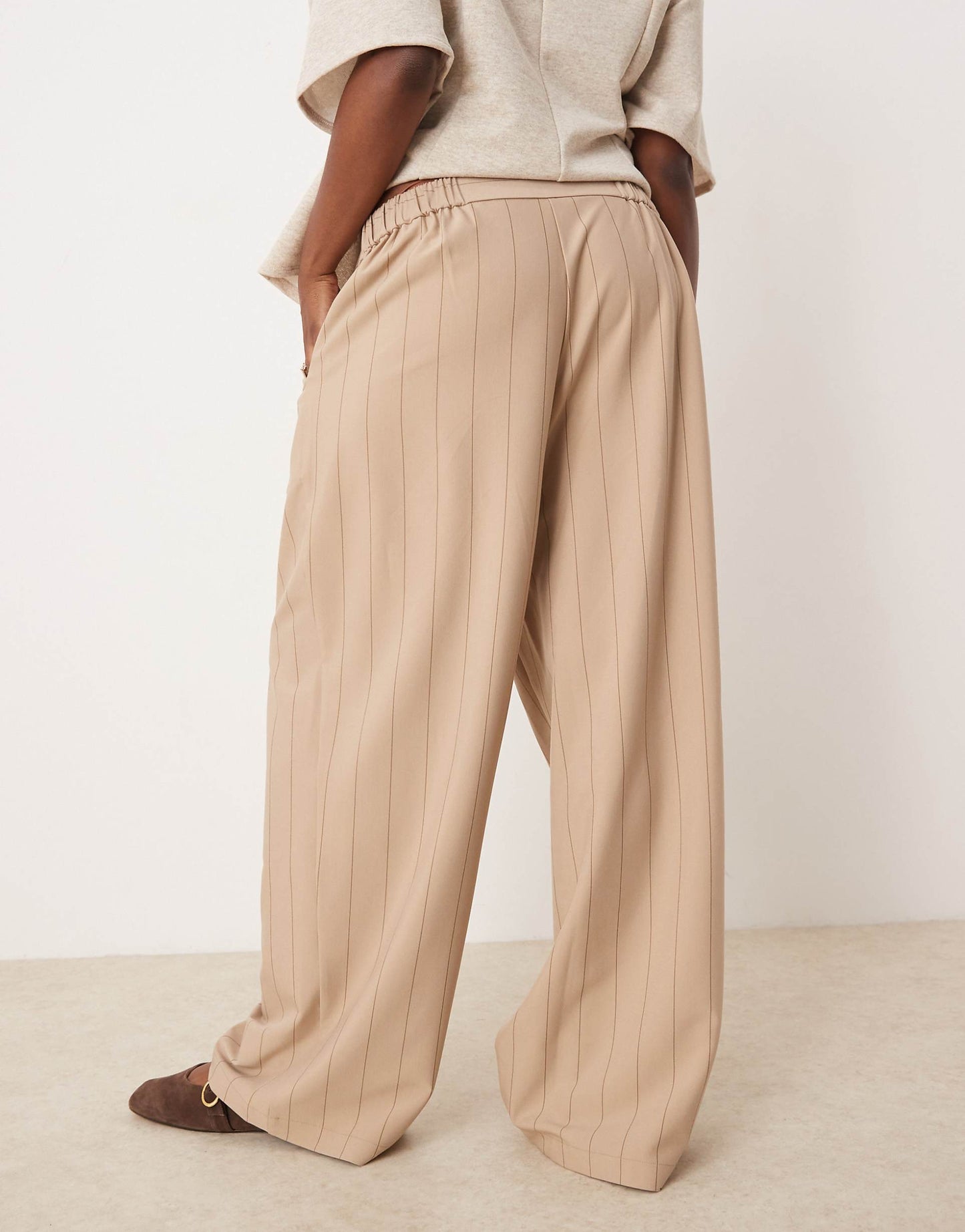 Curve Tailored Relaxed Straight Leg Trousers