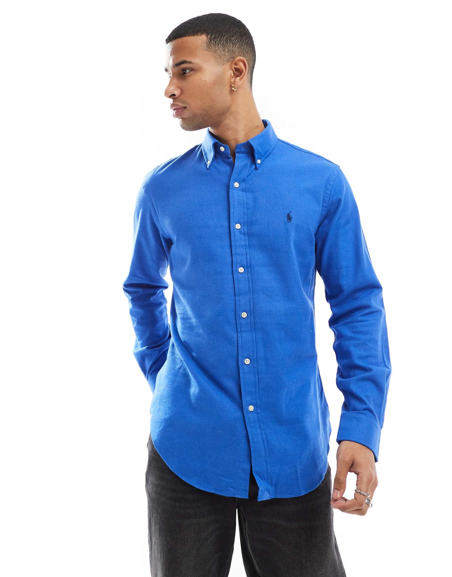 Icon Logo Performance Brushed Twill Shirt