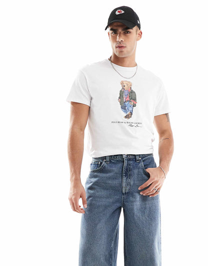 Explorer Bear Print T-Shirt Classic Oversized Fit