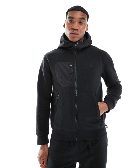 Hybrid Polar Fleece Fullzip Hoodie
