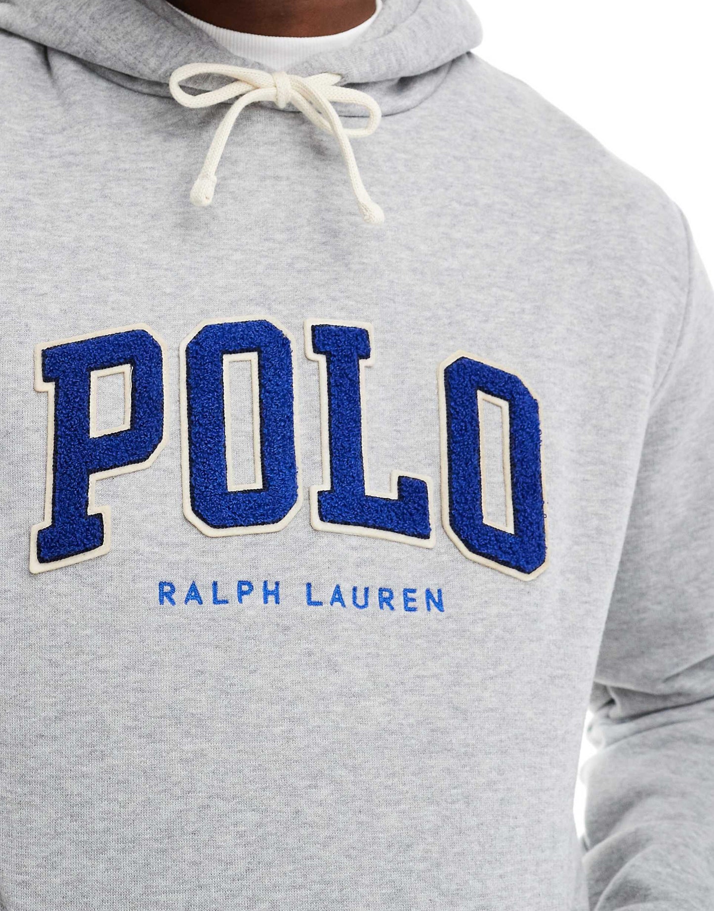 Chenile Applique Logo Fleece Hoodie