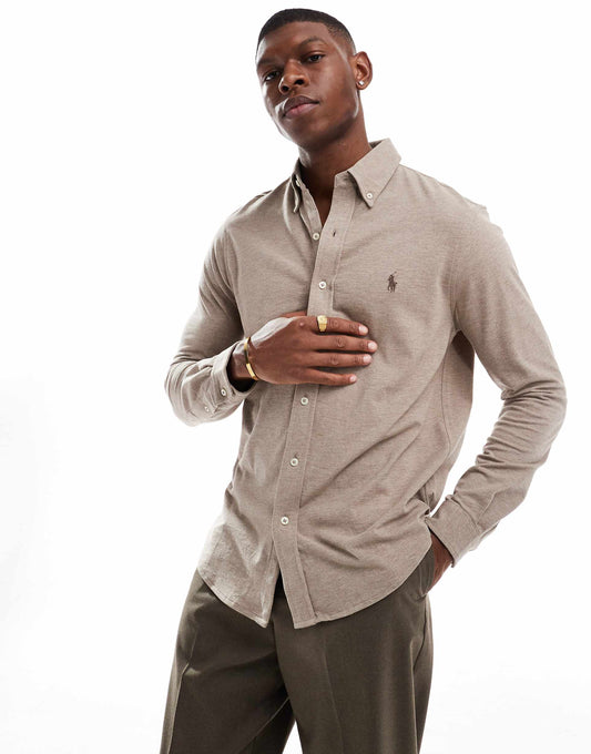 Icon Logo Pique Shirt