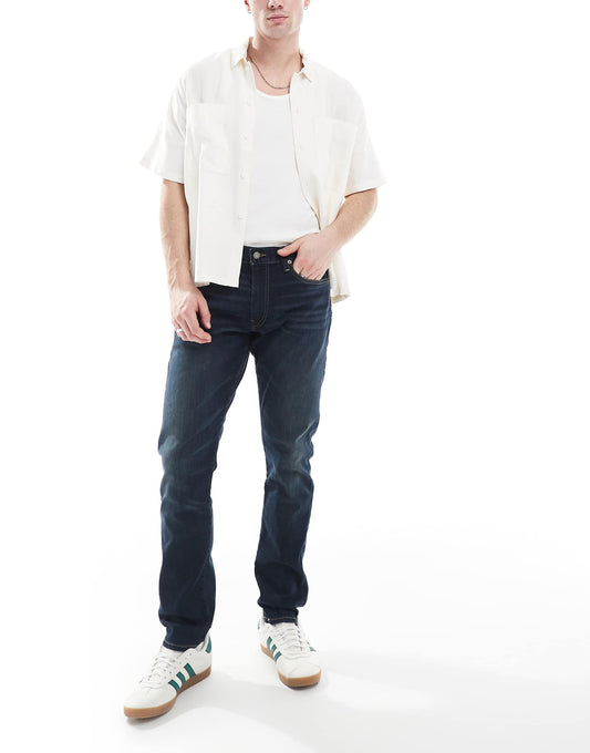 Parkside Icon Logo Back Pocket Low Straight Fit Jeans
