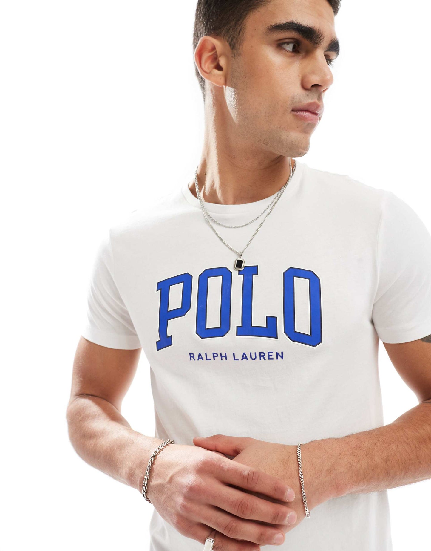 Chenile Logo Applique T-Shirt