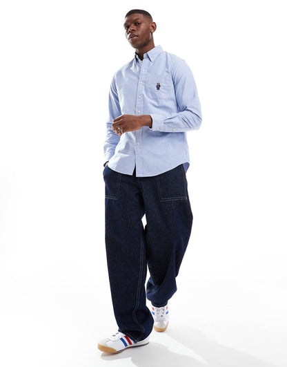 Bear Logo Oxford Shirt
