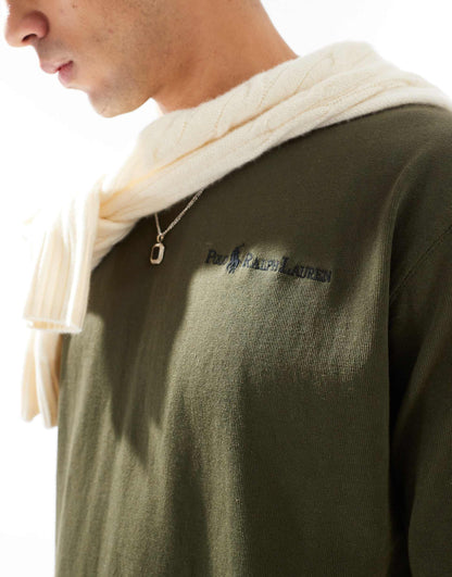 Script Player Logo Heavyweight Relaxed Oversized T-Shirt