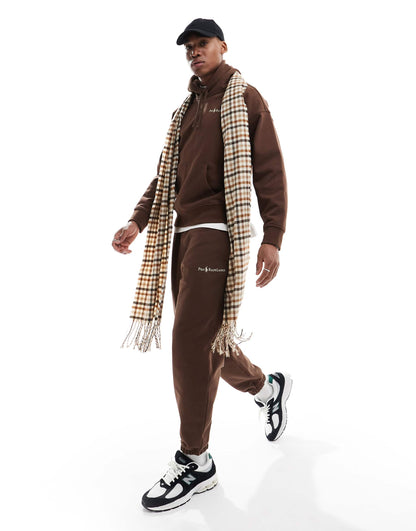 Script Player Logo Relaxed Fit Heavyweight Joggers