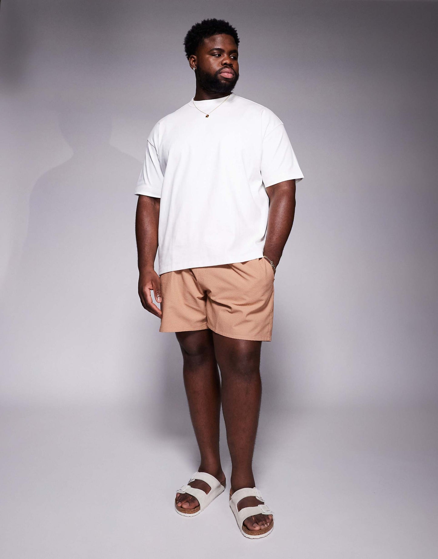 Seersucker Swim Shorts