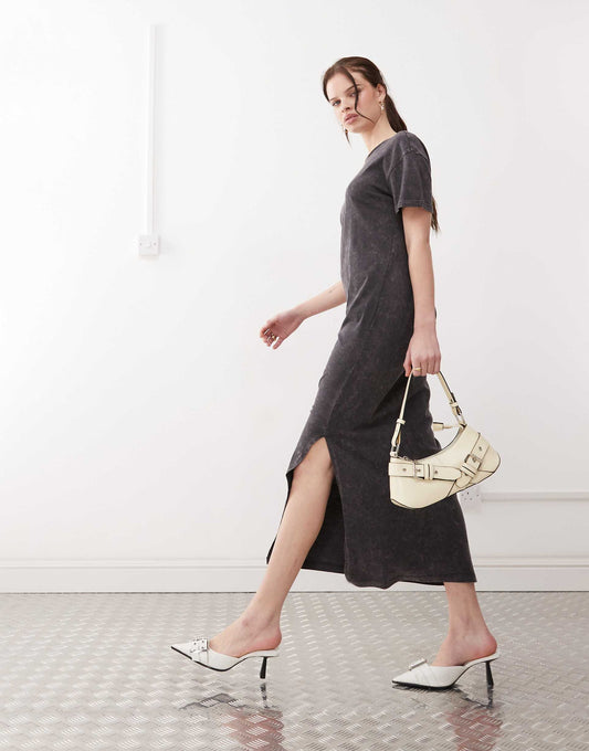 Midaxi Split T-Shirt Dress